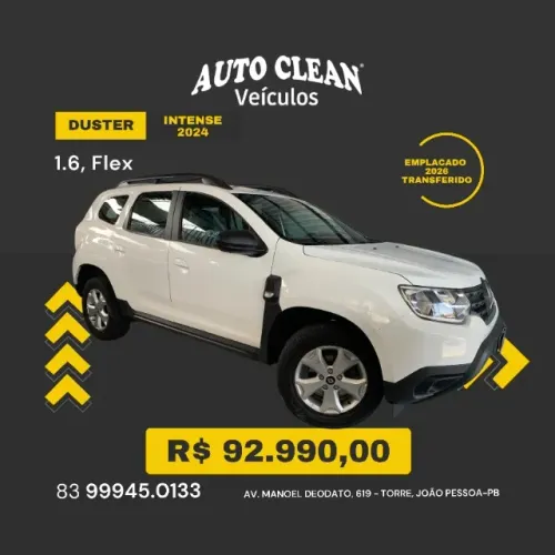 Renault Duster Intense 1.6 16V Flex MEC 2024