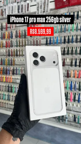 Iphone 17 pro max 256gb Silver Lacrado
