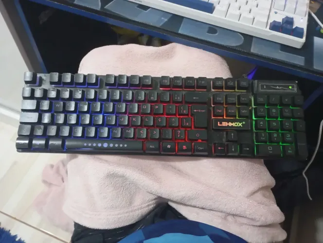 Vendendo teclado