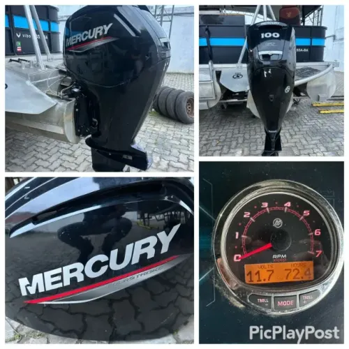 MOTOR DE POPA MERCURY 100HP - LEIA O ANÚNCIO