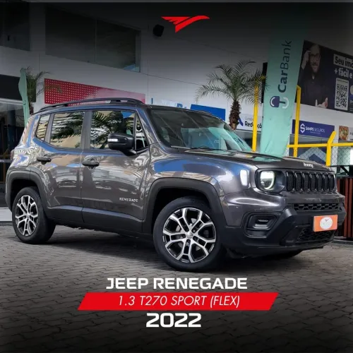 Jeep Renegade Sport T270 1.3 TB 4X2 Flex Aut. 2022