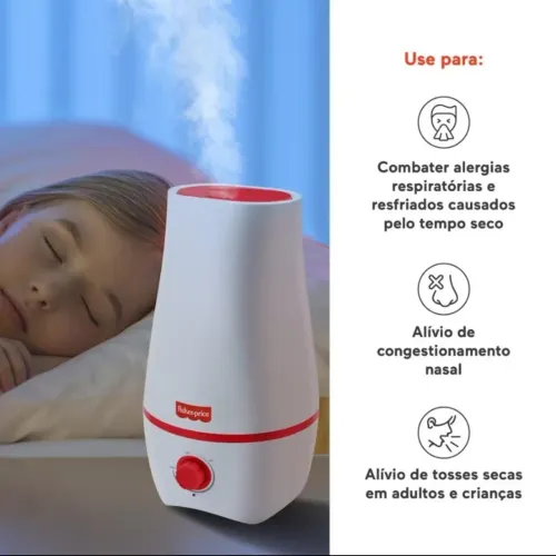 Umidificador Fisher price nunca usado novo