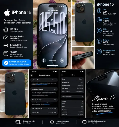 iPhone 15 normal