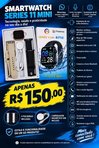 Vendeo Smartwatch série 11 mini