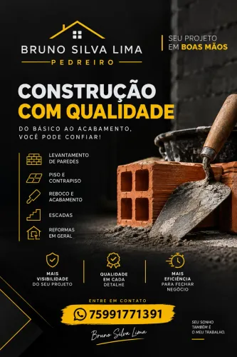 Pedreiro disponível