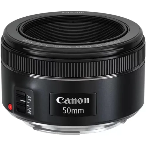Lente Canon EF 50mm f/1.8 STM Para Câmeras DSLR