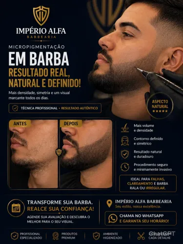 Micropigmentação em Barba