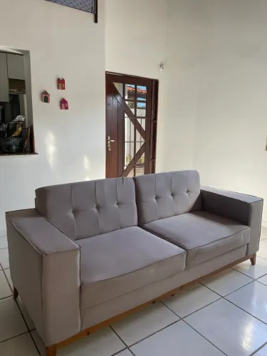 Sofá de linho