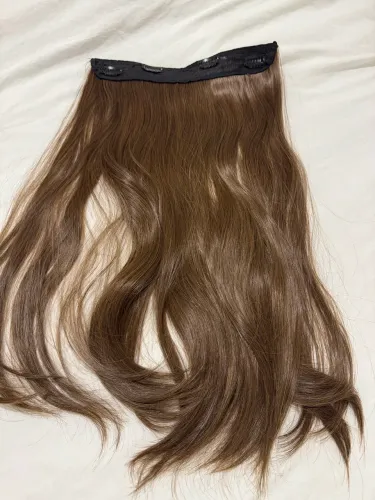 Faixa de mega hair castanho tictac