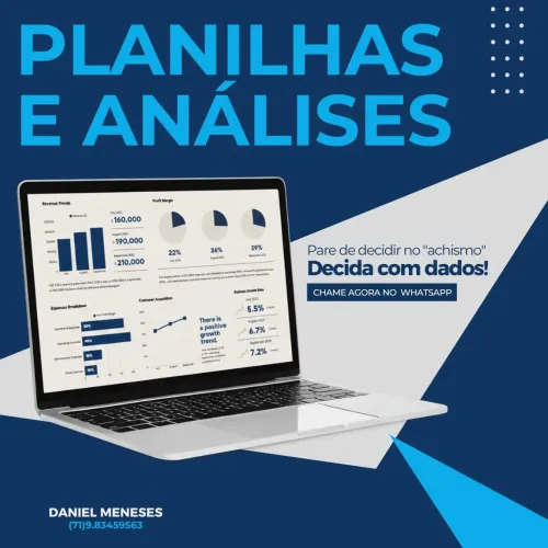 Planilhas Profissionais e Dashboards Power BI - Organize sua Empresa!