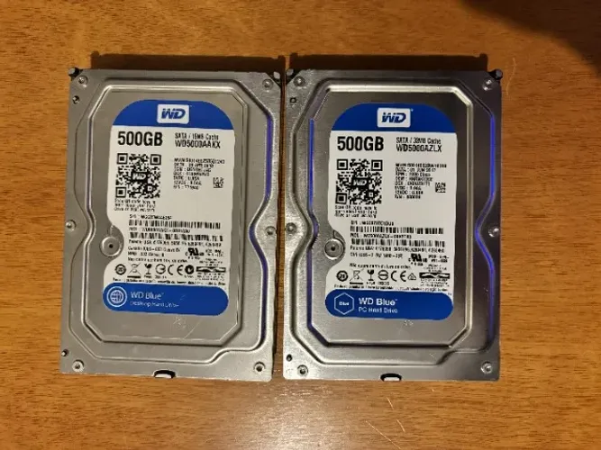 HD 500GB wd