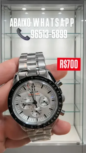 Relógio OMEGA SEAMASTER AUTOMÁTICO MOSTRADOR BRANCO 