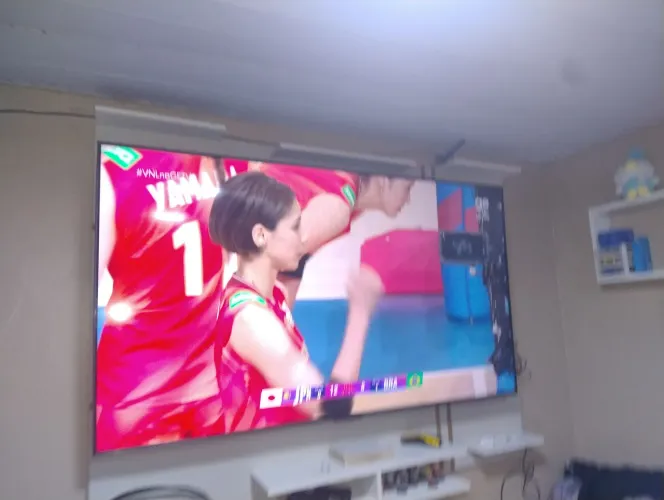 Tv 75 QMini Led 144hz zerada