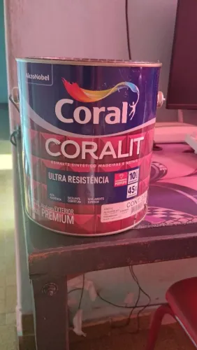Vendo lata de tinta coral coralit
