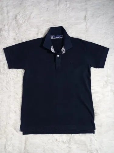 Camisa Polo Dudalina Azul Escuro M
