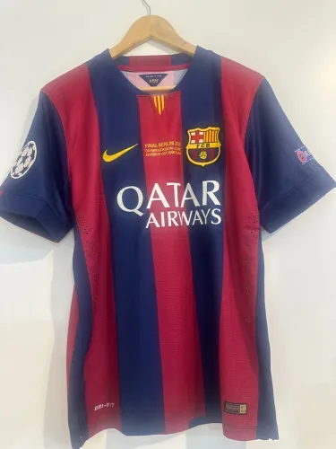 Camiseta futebol Barcelona final da champios 2015