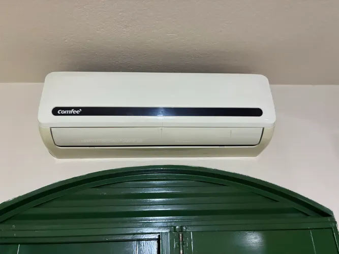 Ar condicionado quente e frio