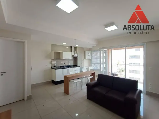 Apartamento com 1 dormitório para alugar, 48 m² por R$ 2.800/mês - Vila Frezzarim - Americ