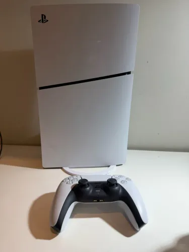 Playstation 5 Slim PS5 1 Tb COM LEITOR Estado de Novo Mídia Física Pouco Uso