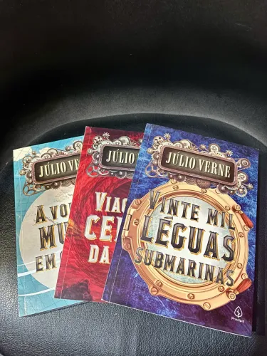 Kit 3 Livros Júlio Verne (Principis)