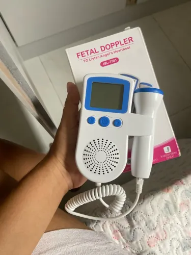 Monitor Fetal Doppler Ultrassom Ouvir Batimentos Bebe