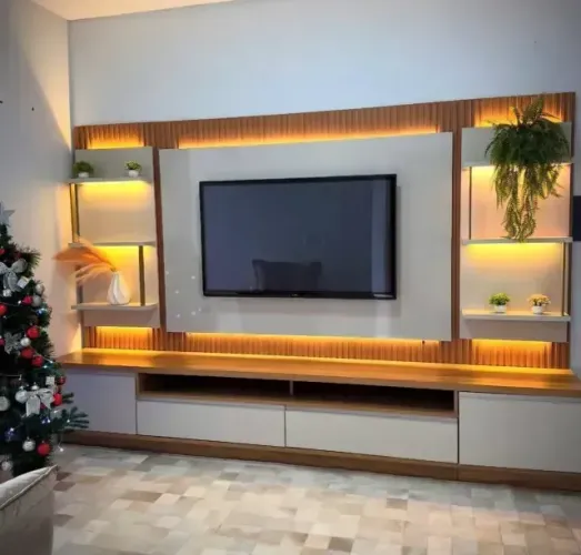 Painel + Rack + Dois Módulos São Paulo 3,00m - Produto Novo! Pronta Entrega!