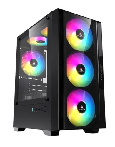 Gabinete Gamer Acegeek Stratus Glass