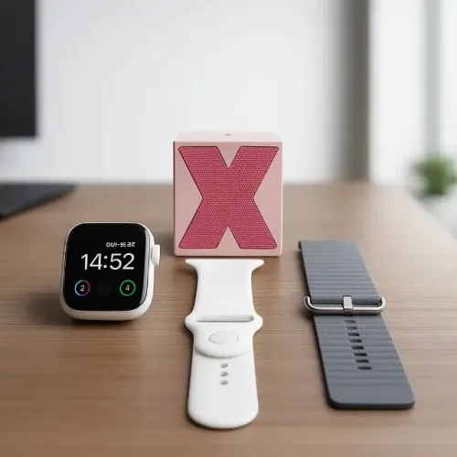 Smartwatch X11 Mini 41mm Metal Silicone Dlc 3 Pulseiras