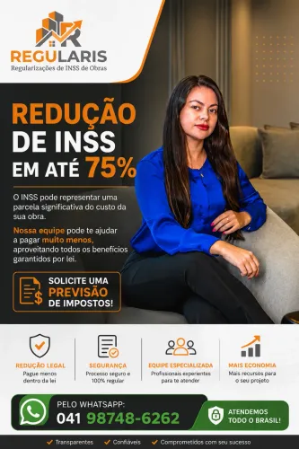 Regularização de Inss de Obras