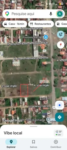 Terreno para casas em queimadas