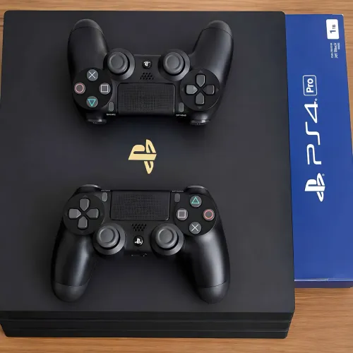 PlayStation 4 Pro - 1TB, 2 controles