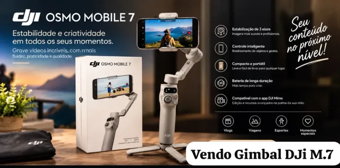 Gimbal Dji osmo modile 7