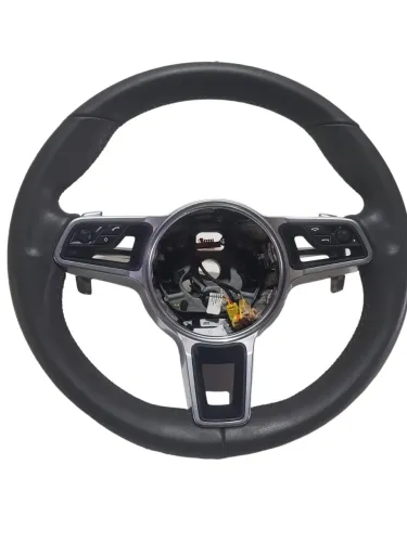 Volante De Direção Porsche Macan 2021 95b959256e Preto