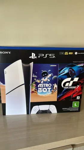 PlayStation 5 Slim Digital 825GB - NOVO, LACRADO, GARANTIA. PS5