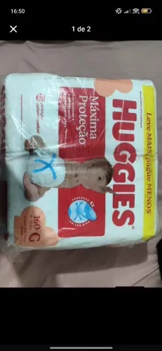 Fralda HUGGIES G