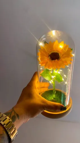 Girassol com led