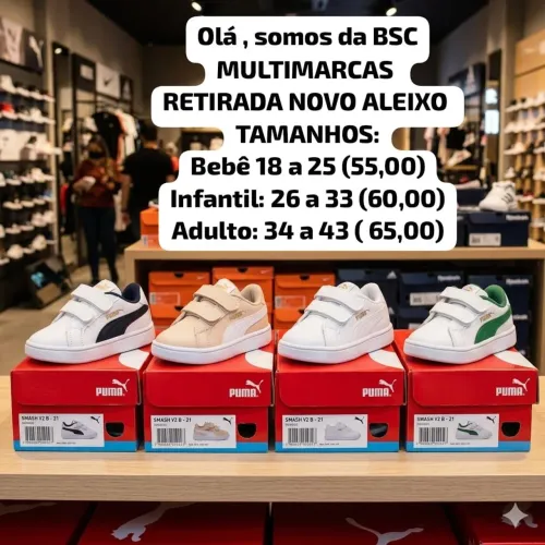 Tênis infantil feminino