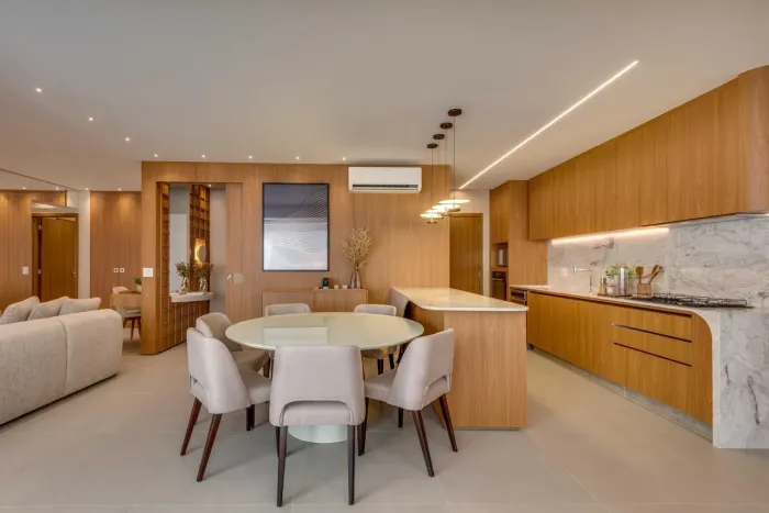 Apartamento mobiliado e decorado à venda no Reserva 27 Consciente com 137 m²