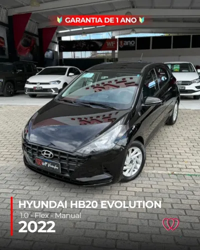 Hyundai HB20 Evolution 1.0 Flex 12V MEC 2022