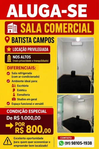 Alugo loja próx ao pátio Belém