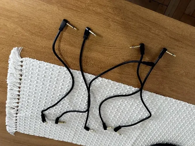 Patch cables Boss originais para pedal e pedaleira BCB-60 e outros