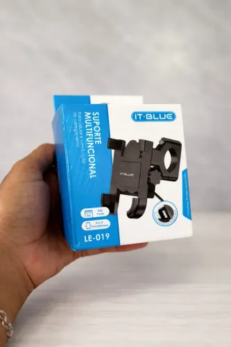 Suporte para moto com carregador USB - ENTREGA A DOMICÍLIO