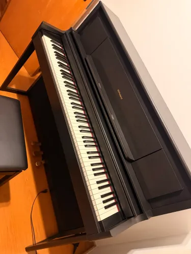 Piano Digital Roland LX706-CH Premium 88 Teclas + Banqueta + NF