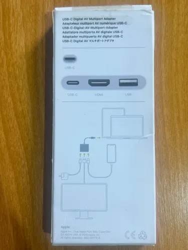 Adaptador Original Apple USB-C para AV Digital Multiporta (HDMI / USB) - Com Caixa