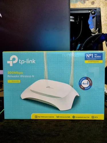Roteador tplink 300mbps com 2 antenas