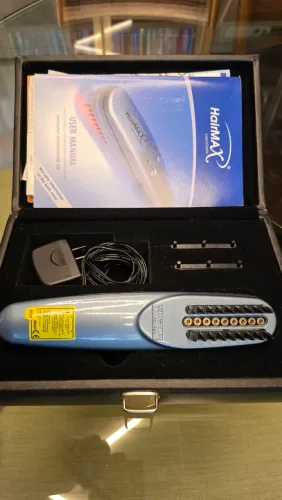 Pente Hairmax Laser Comb: estimular folículos capilares, promover crescimento cabelos