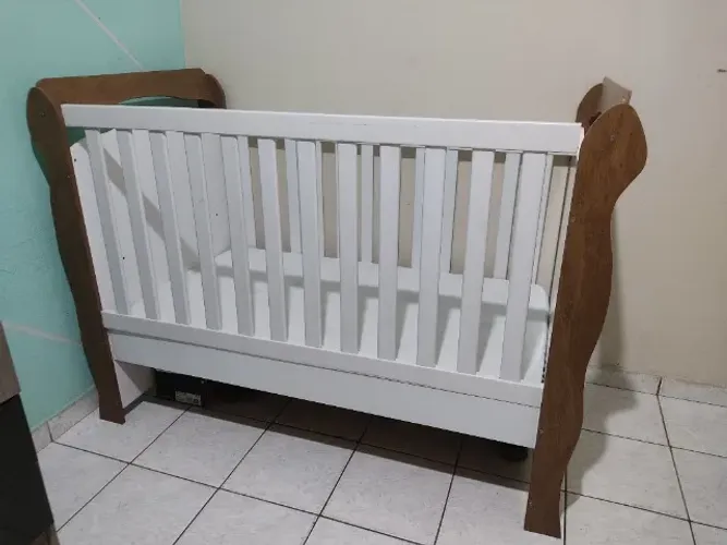 Berço cama + colchão