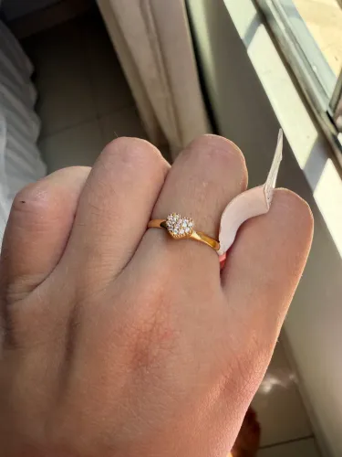 Anel em ouro 18k NOVO (aro 17)