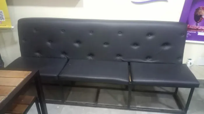 Banco com encosto