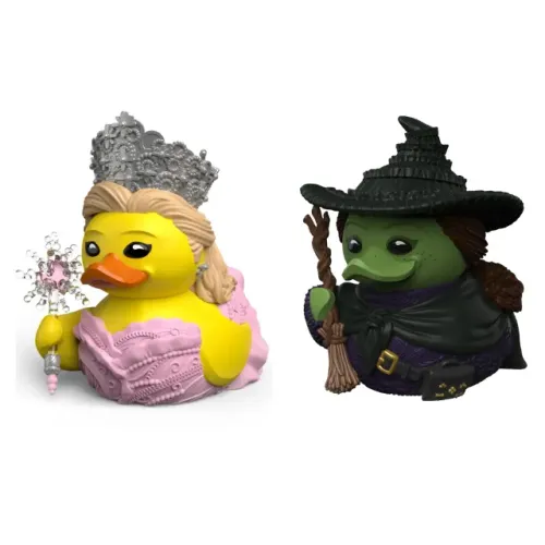 Patos Colecionáveis Ducks Figure Tubbz Wicked Originais Dos EUA | Kit com Elphaba e Glinda